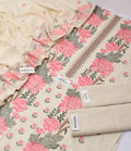 Bareeze Karandi Khaddar Embroidered 3-Piece Un-Stiched