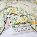 Baroque Digital Printed Khaddar 3-Piece Un-Stiched