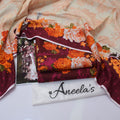 Aneela'S Digital Printed Khaddar 3-Piece Un-Stiched