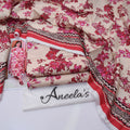 Aneela'S Digital Printed Khaddar 3-Piece Un-Stiched