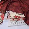 Farasha Digital Printed Khaddar 3-Piece Un-Stiched