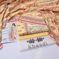 Khaadi Digital Printed Dhanak 3-Piece Un-Stiched