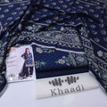 Khaadi Digital Printed Dhanak 3-Piece Un-Stiched