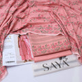Saya Digital Printed Dhanak 3-Piece Un-Stiched