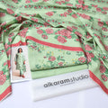 AlKaram Digital Printed Dhanak 3-Piece Un-Stiched