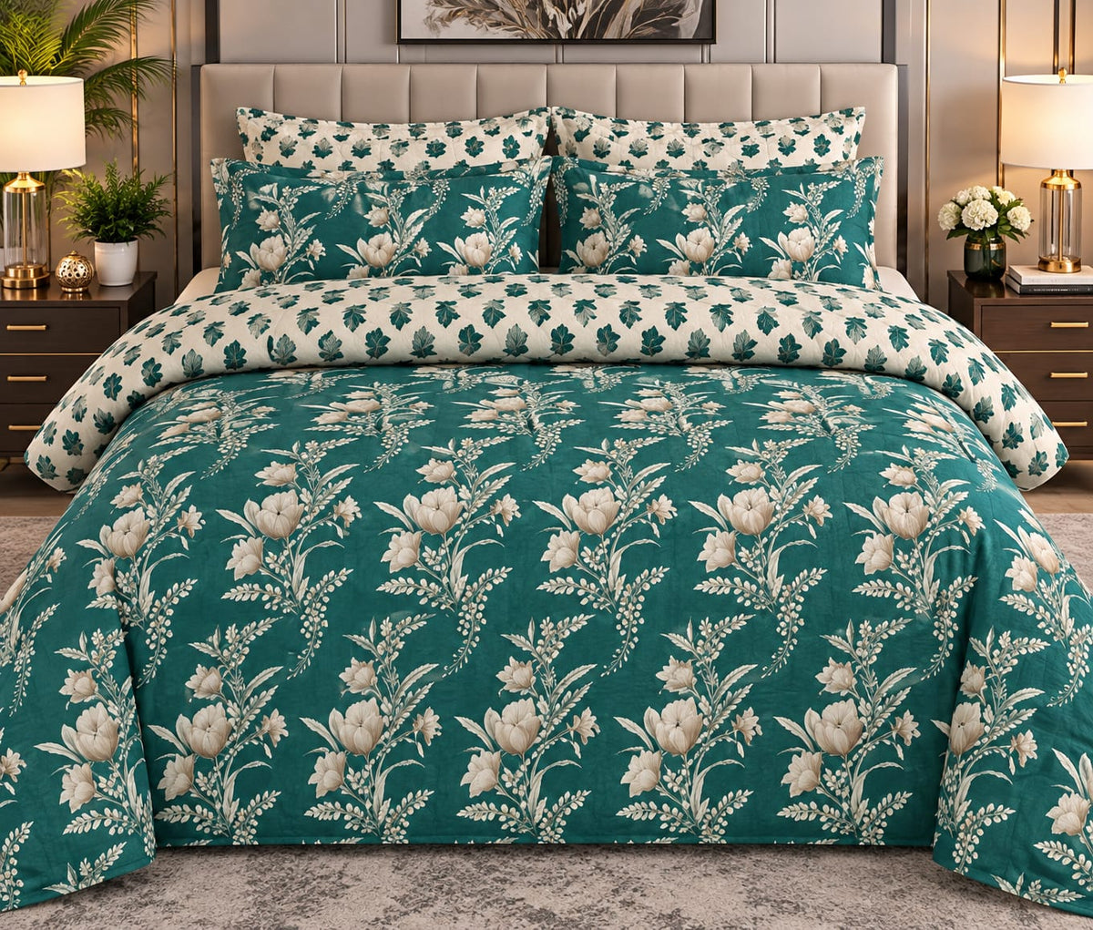 PREMIUM COTTON KING SIZE BED SHEET