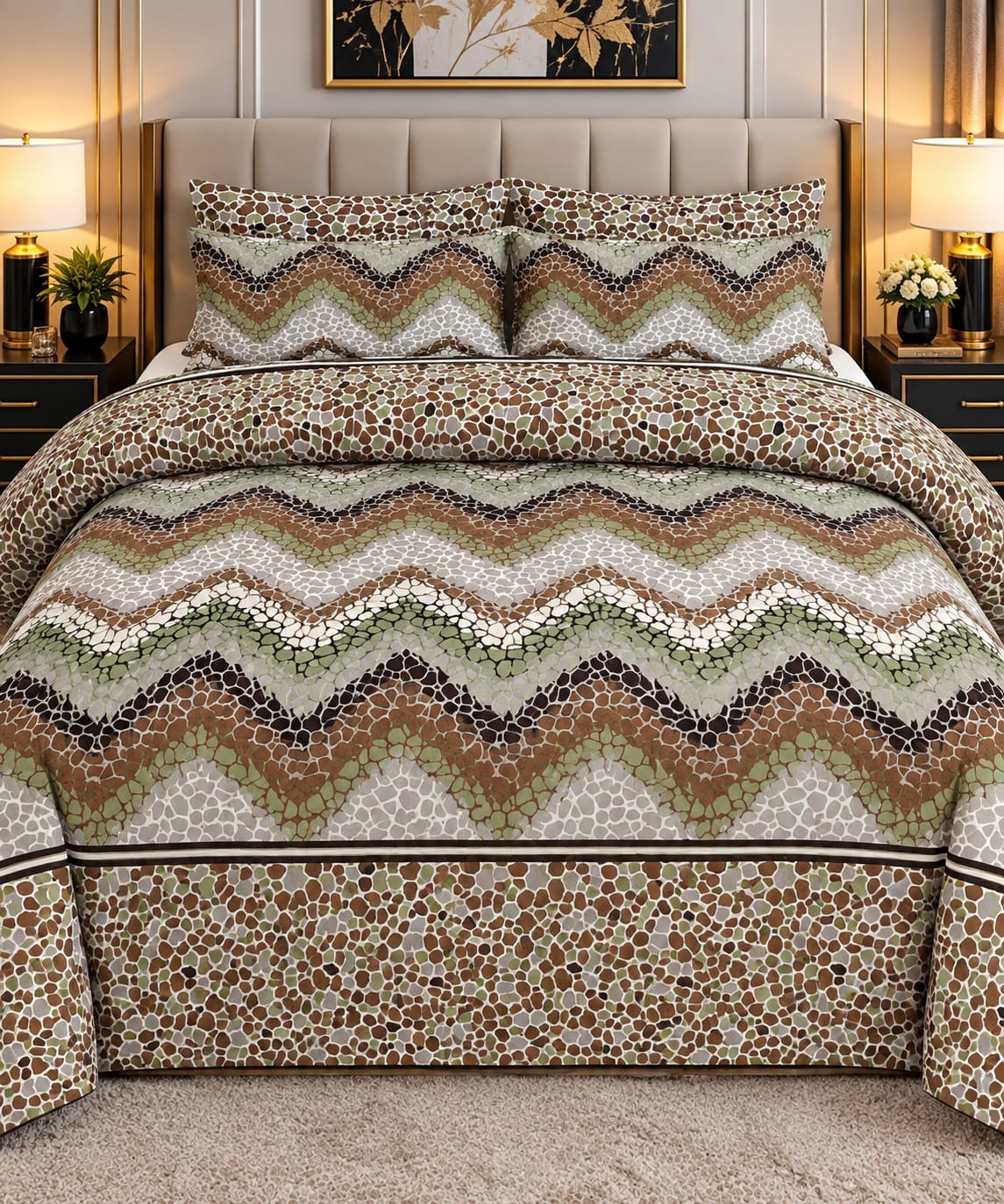 PREMIUM COTTON KING SIZE BED SHEET