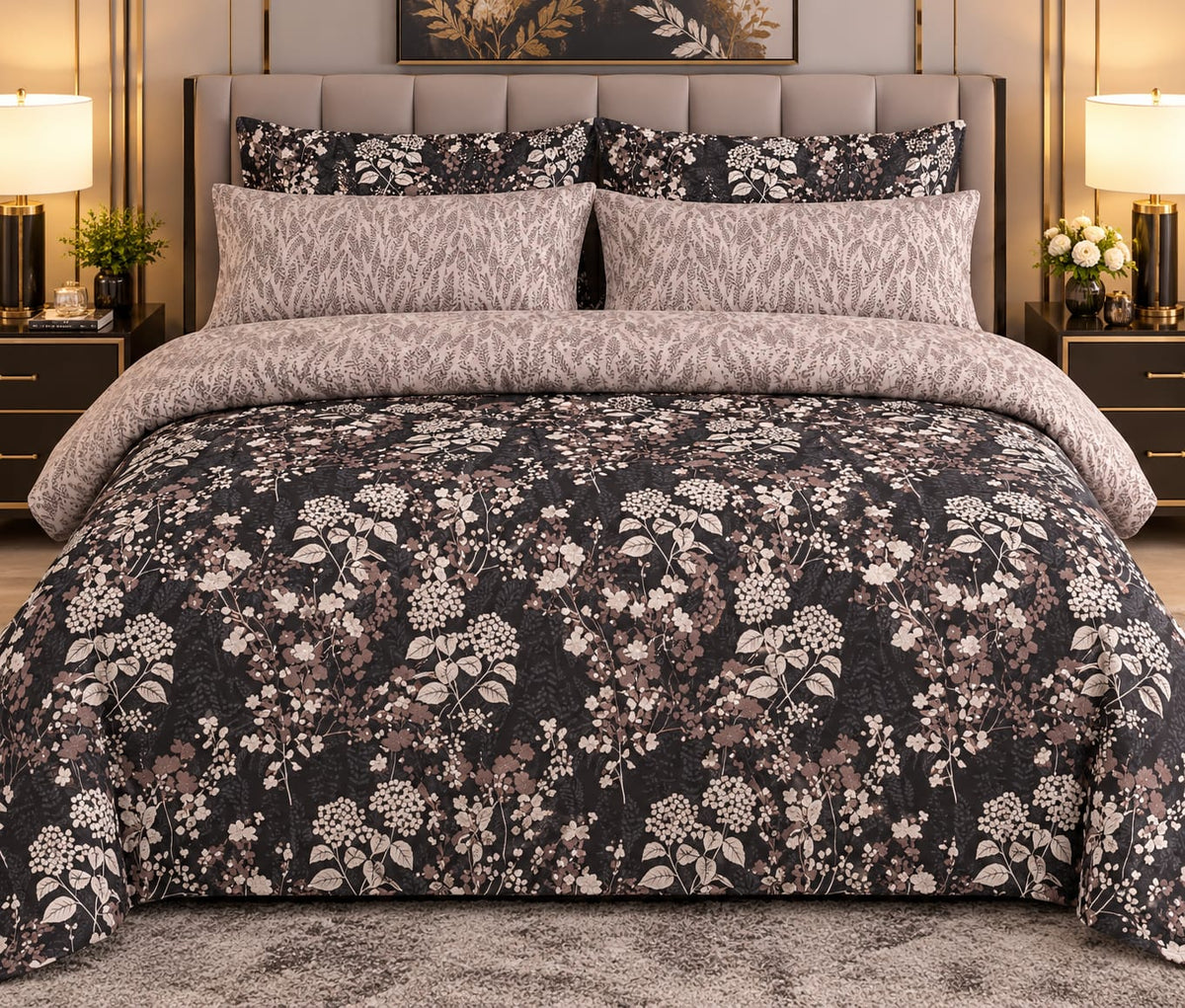 PREMIUM COTTON KING SIZE BED SHEET