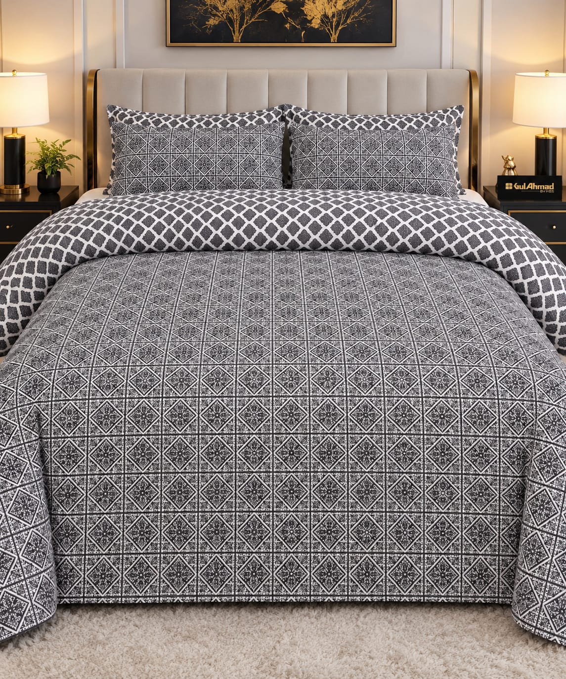 PREMIUM COTTON KING SIZE BED SHEET