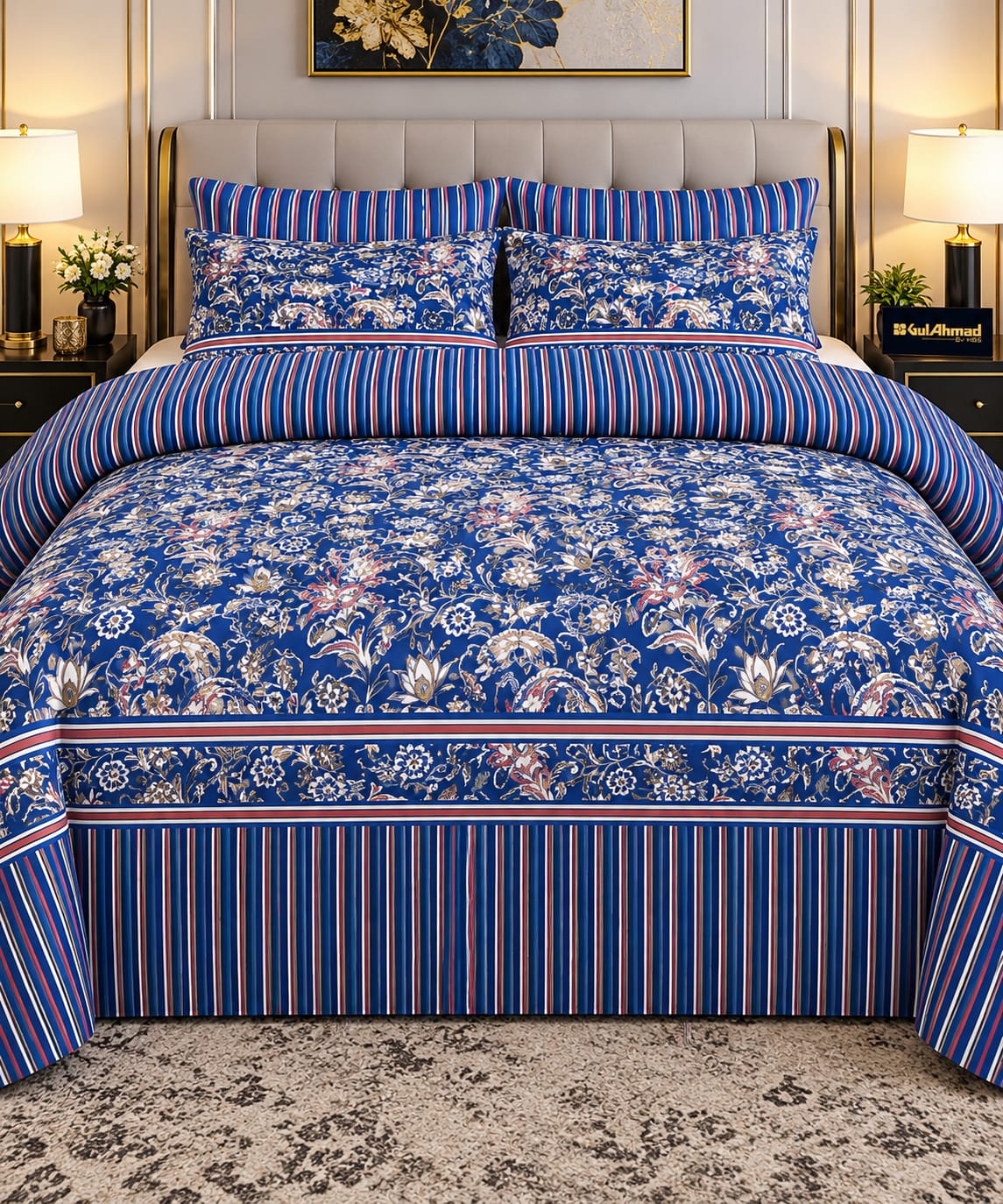 PREMIUM COTTON KING SIZE BED SHEET