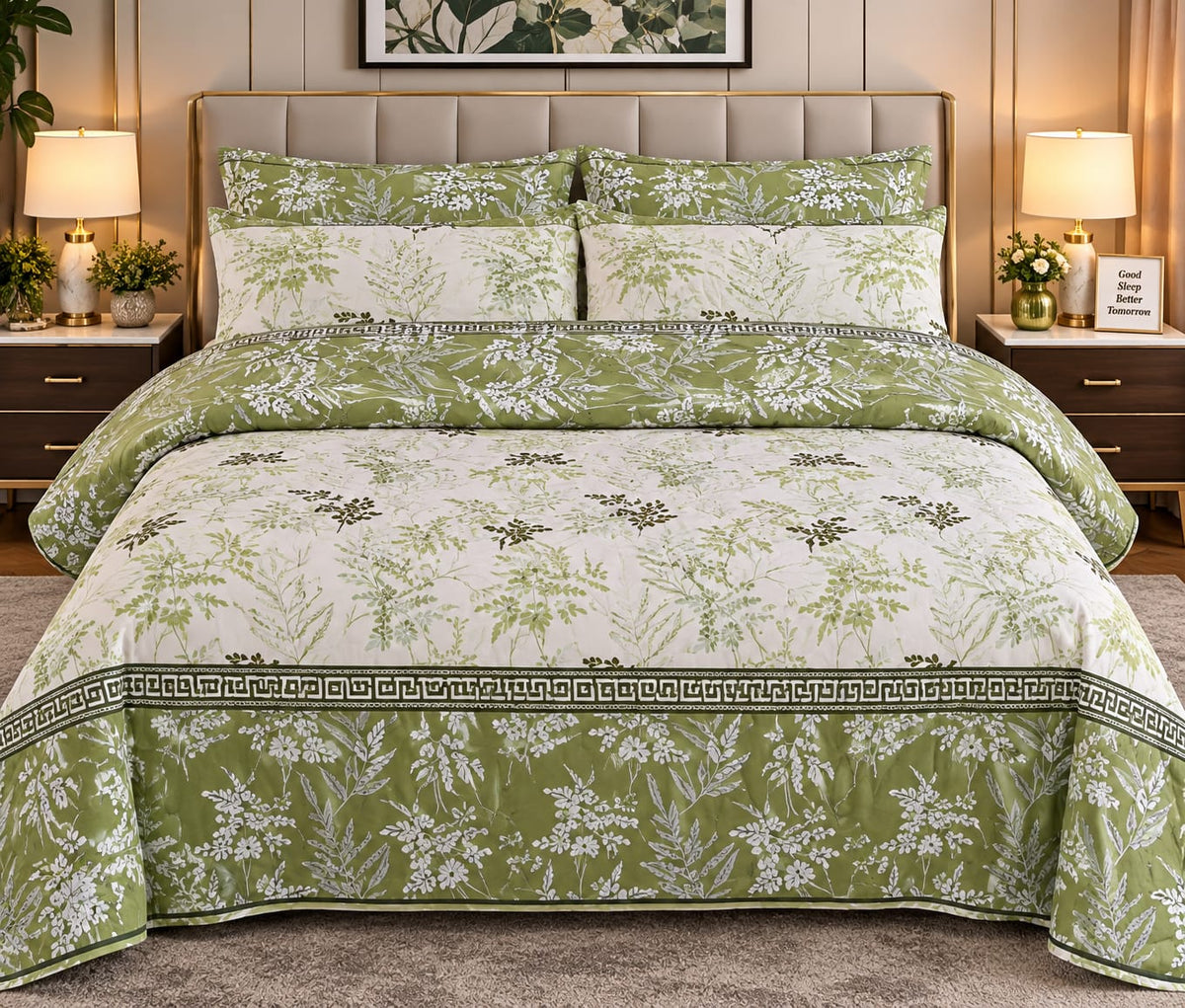 PREMIUM COTTON KING SIZE BED SHEET