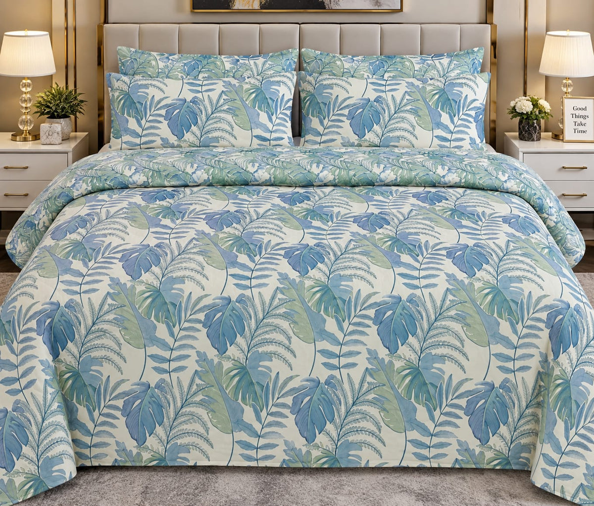 PREMIUM COTTON KING SIZE BED SHEET