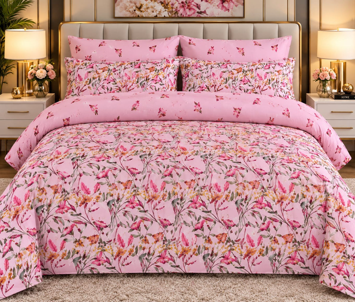 PREMIUM COTTON KING SIZE BED SHEET