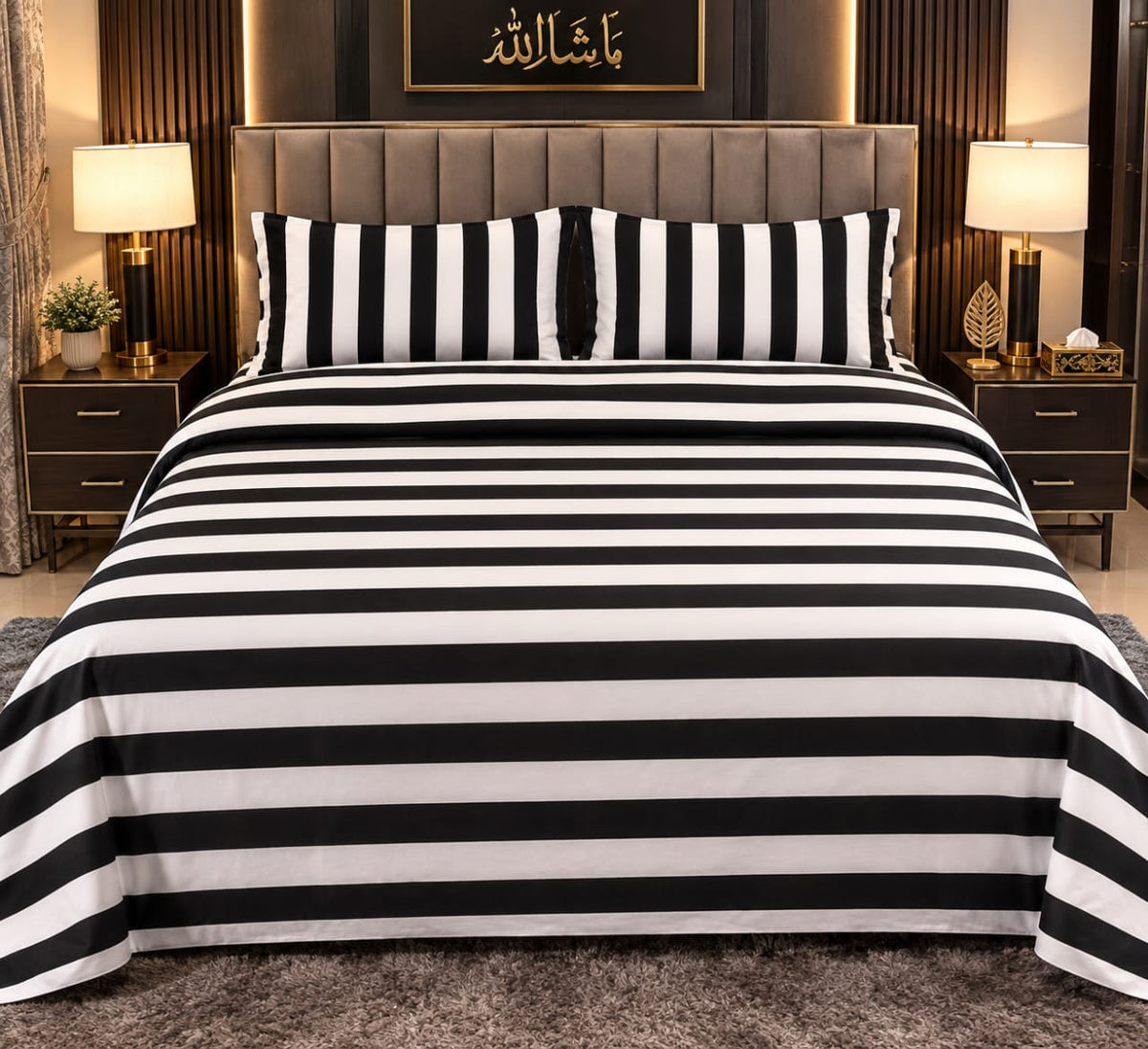 PREMIUM COTTON KING SIZE BED SHEET