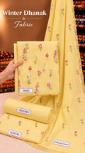Indian Booti Dhanak Embroidered 3-Piece Un-Stiched Arshi
